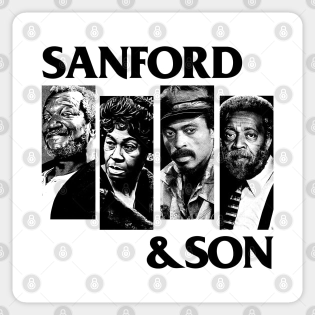 Sanford & Son - Punksthetic Fan Design Sticker by DankFutura